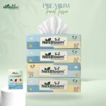 NexBloom Premium Face Tissues – 100 Pulls ( Pack Of 4/four )