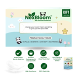 NexBloom Premium Face Tissues – 100 Pulls ( Pack Of 6/Six ) - Image 3