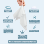 NexBloom Premium Face Tissues – 100 Pulls ( Pack Of 1/One ) - Image 5
