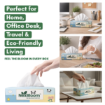 NexBloom Premium Face Tissues – 100 Pulls ( Pack Of 1/One ) - Image 7